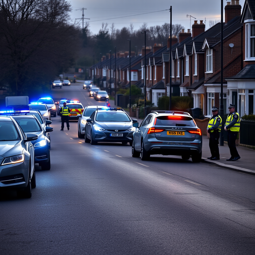 Police operation underway on Oxford street